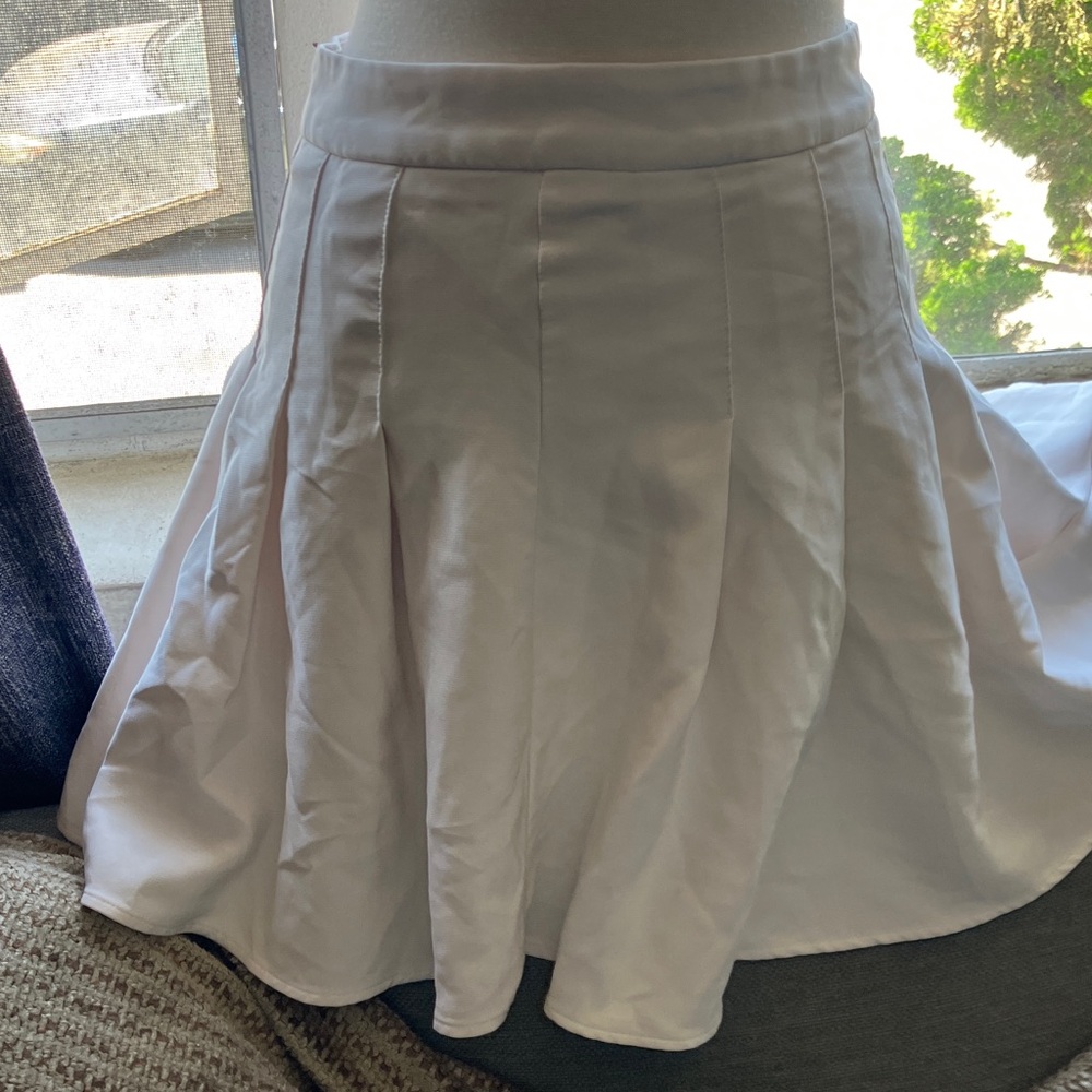 SHEIN White Mini Skirt